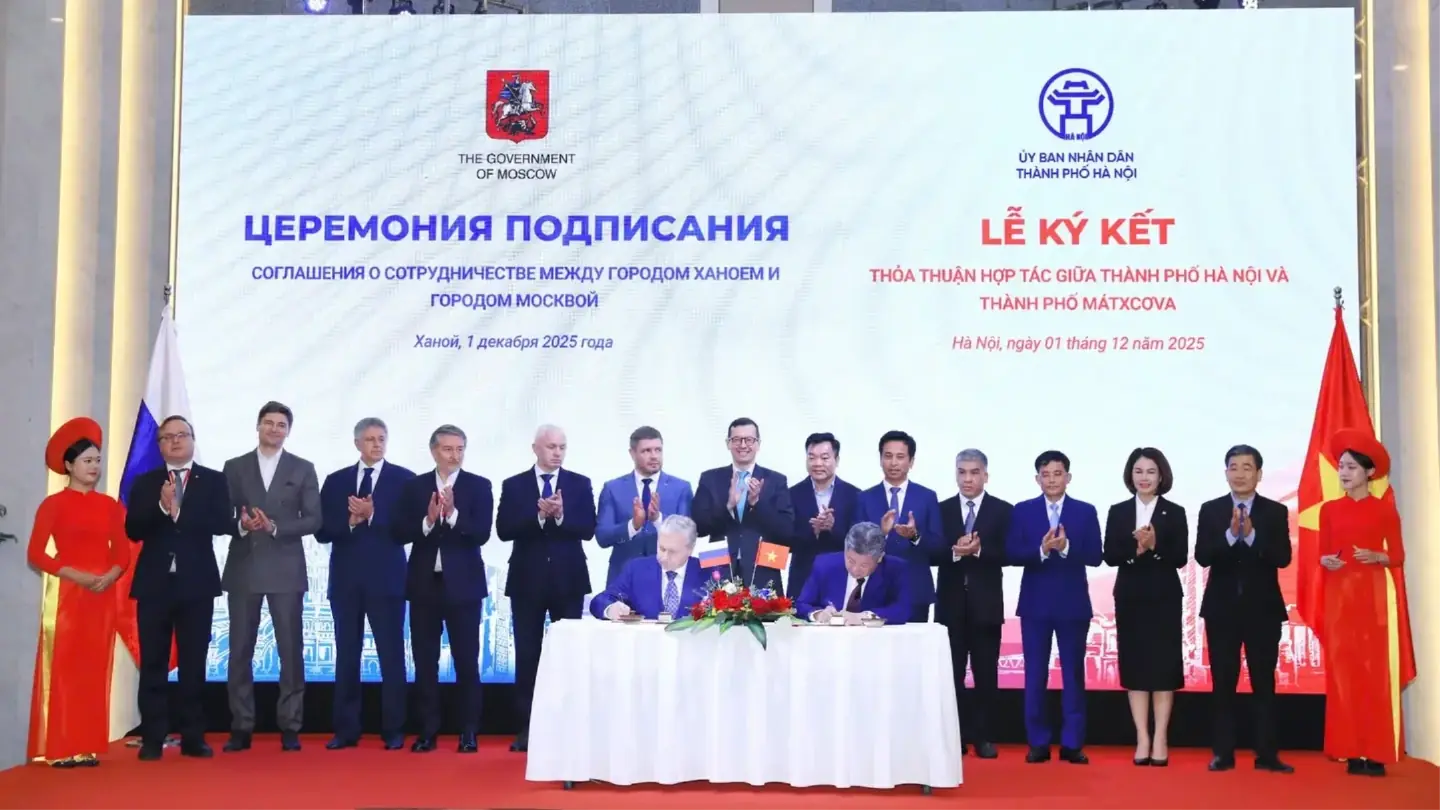 Hà Nội - Moscow thúc đẩy hợp tác kinh tế